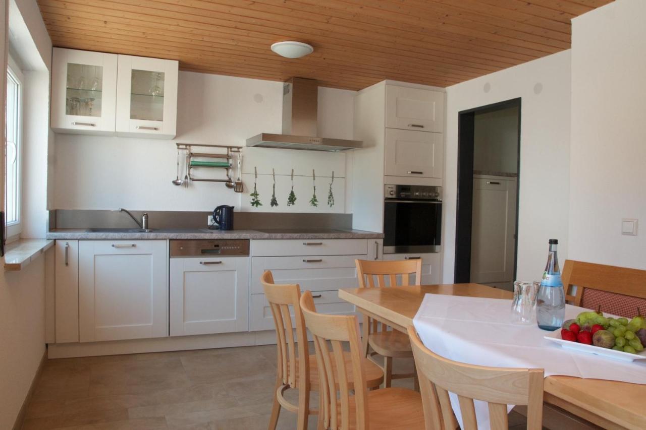 Ferienhaus An Der Hilb Stetten am Kalten Markt Luaran gambar